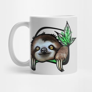 Cute Sloth Animal Art Mug